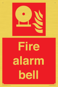 Fire alarm bell